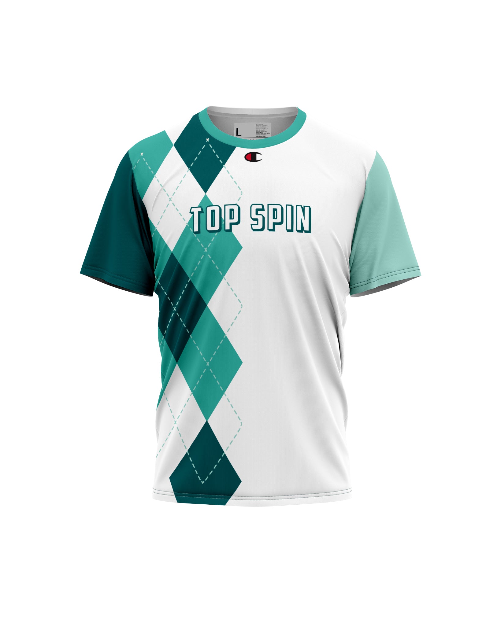Custom Top Spin Tennis T-Shirt Mens – Champion Teamwear